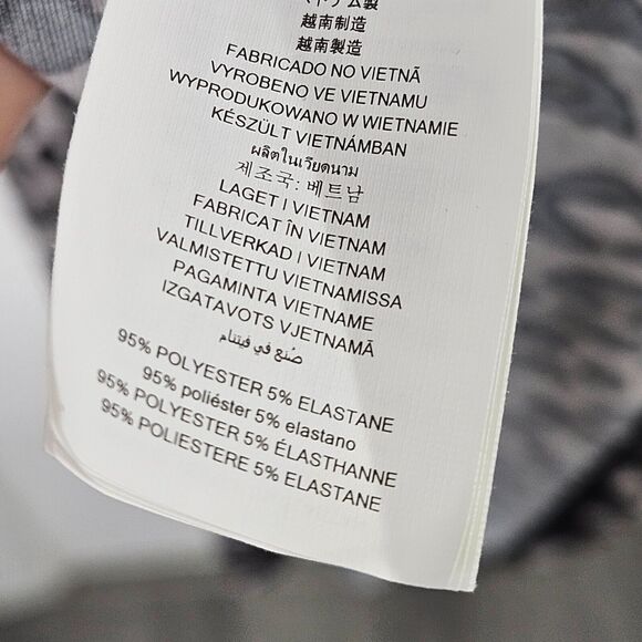 Michael Kors Leopard Print Dress Womens L Date Night Flowy Stretch Animal - Picture 7 of 7